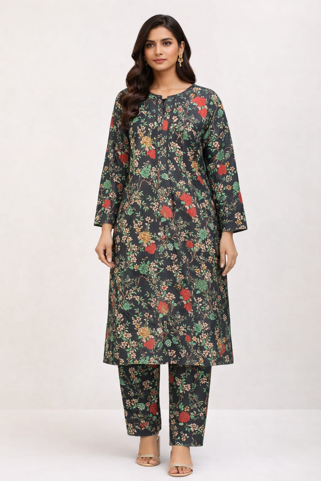 Beautifully Printed 3 Piece Lawn Suit – by Bin Saeed