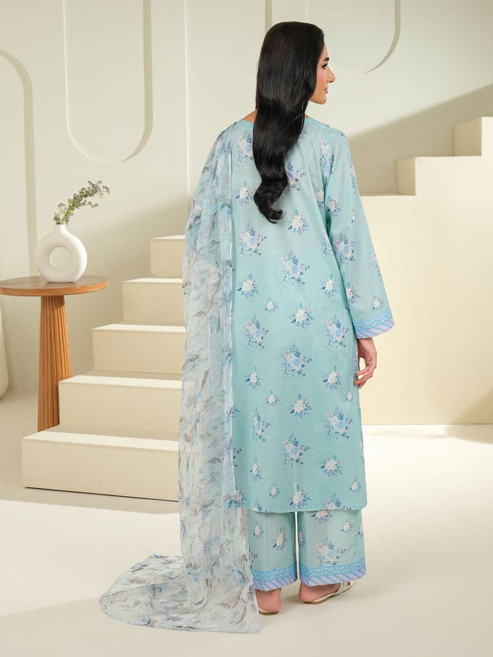 3 Piece Cambric Suit Printed (Stitched) Designed by Limelight